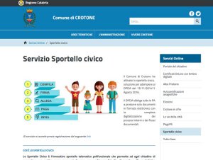 Coronavirus, il Comune di Crotone consiglia: «Ricorrere a Sportello civico telematico»