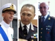 Tre nuovi comandanti: Giuseppe Andronaco (Cp), Salvatore Gagliano (Cc) e Pantaleo Cozzoli (Gdf)